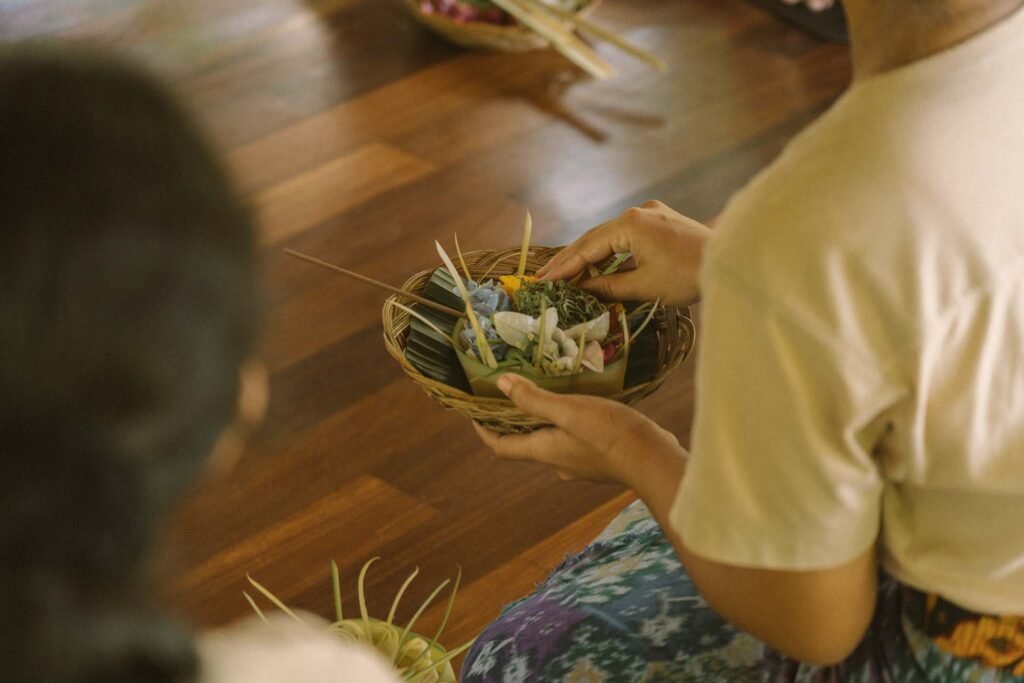 The Sacred Art of Balinese Offerings